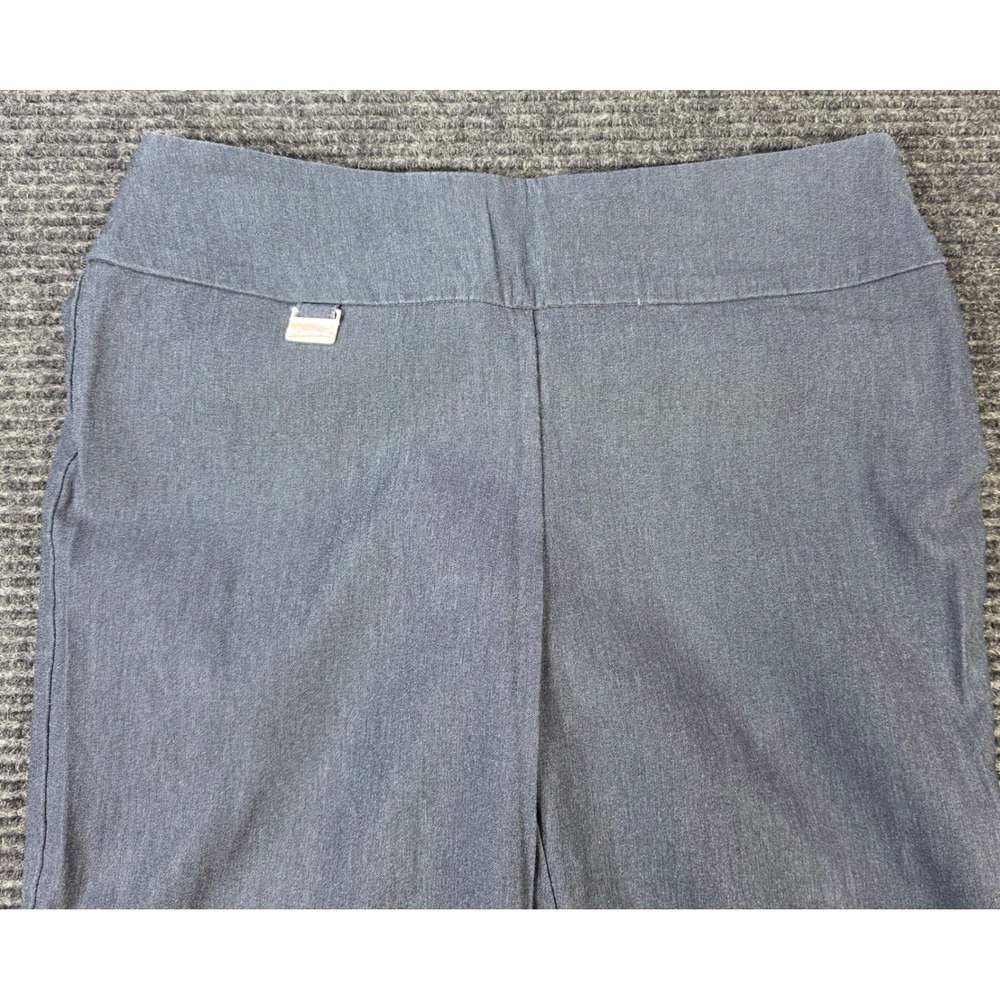 Lisette L Montreal Pants Womens 10‎ Gray Excellent Straight Leg Pull On Casual